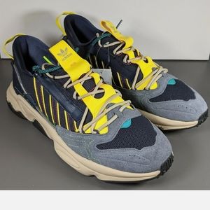 Adidas Ozweego sneakers men's size 13 yellow blue